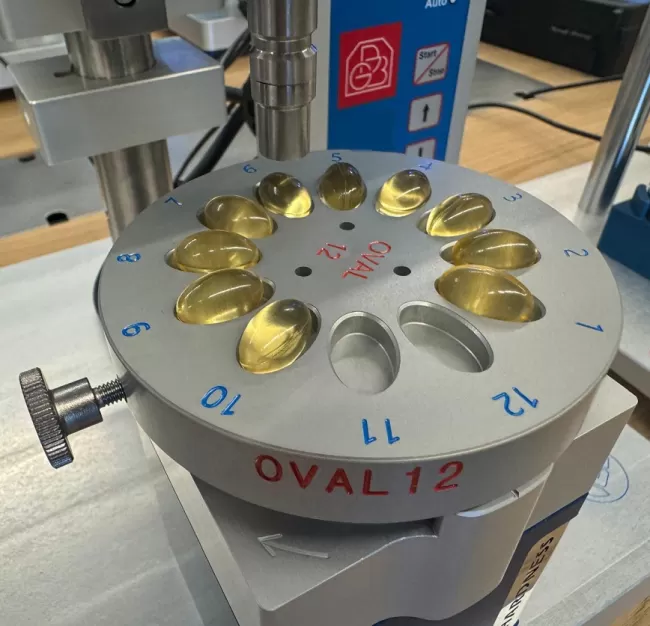 Máy kiểm tra độ cứng của viên nang gelatin và gel mềm – Tester Gel - Máy kiểm tra độ cứng của viên nang