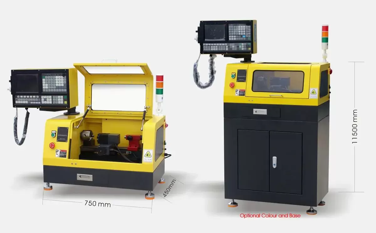 Máy tiện chuẩn bị mẫu CNC mini – QualiLathe-140