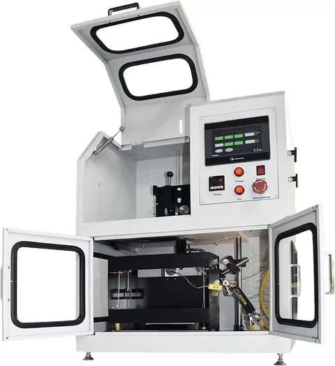 Máy kiểm tra va đập bắn tung tóe kim loại nóng chảy