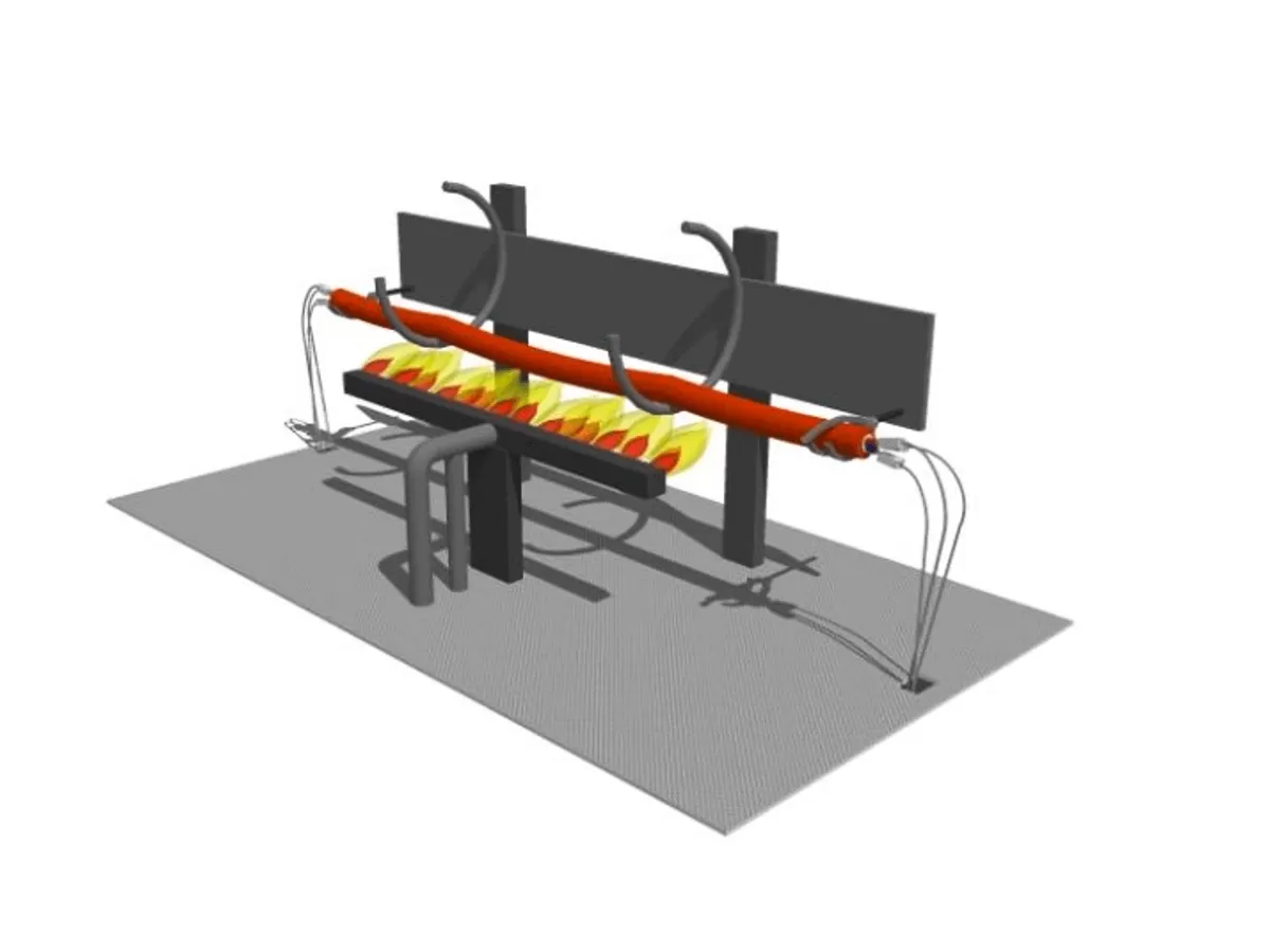 Máy kiểm tra khả năng chống cháy của dây và cáp