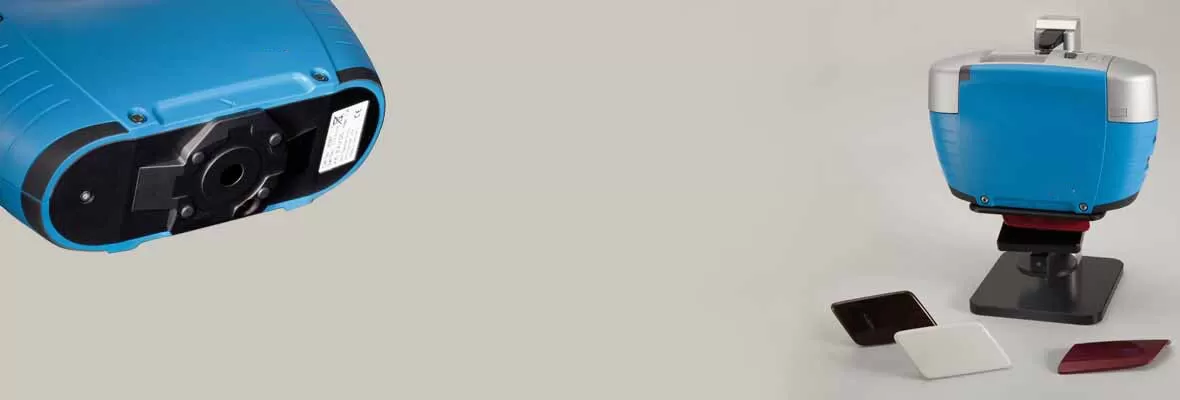 Máy quang phổ đa góc, Máy quang phổ màu kim loại