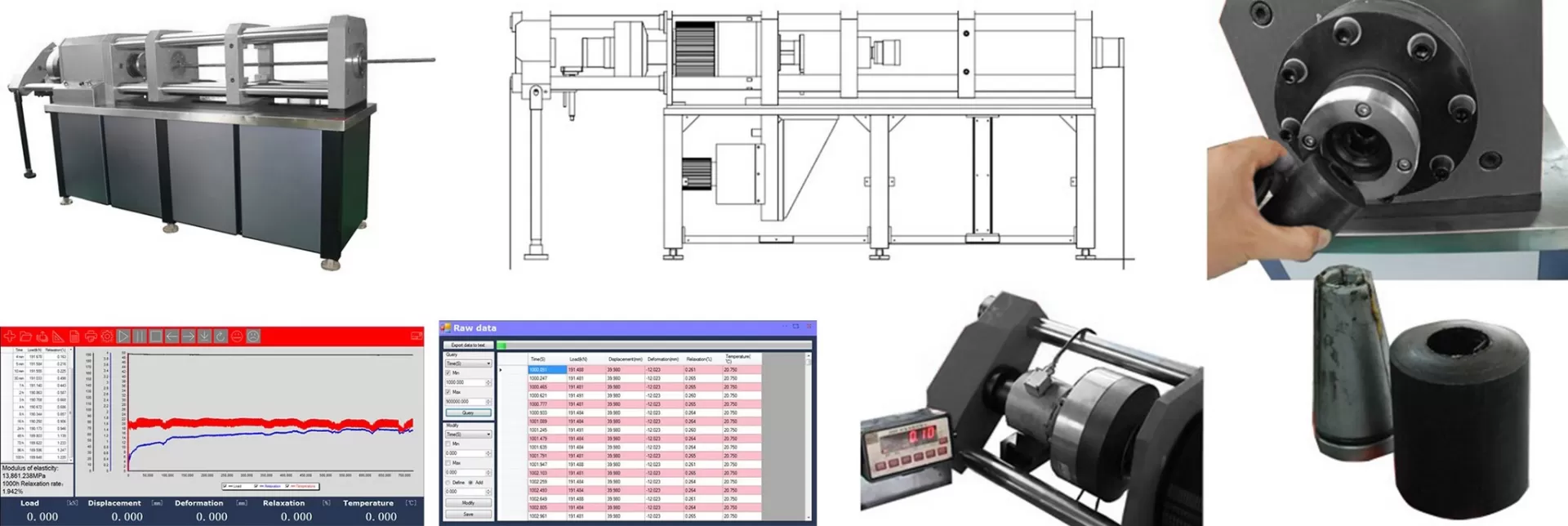 Máy kiểm tra ứng suất giãn nở cho thép gia cường và thép ứng suất trước