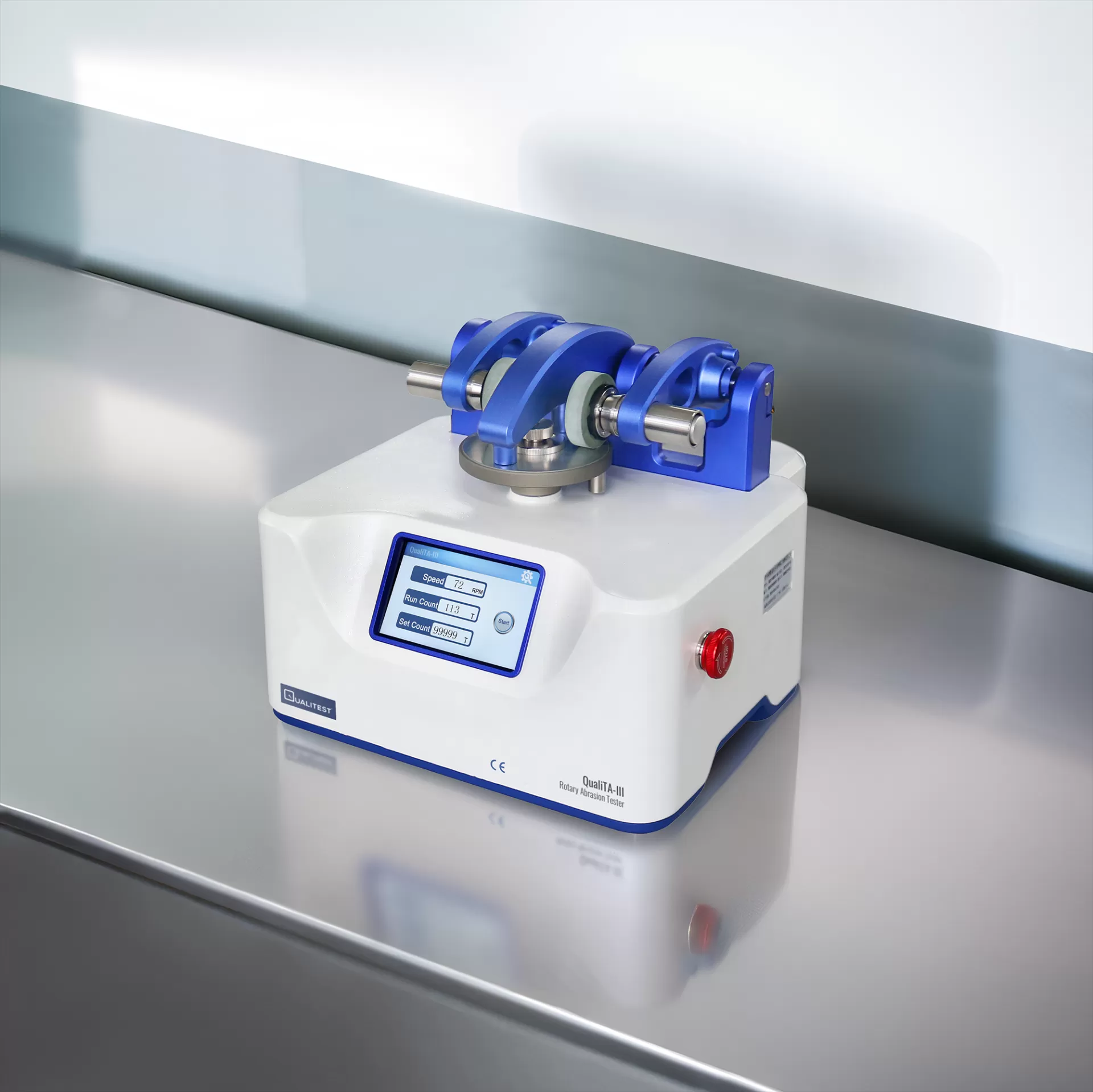 Taber-type Rotary Abrader - Abrasion Tester QualiTA-III