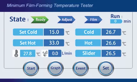 MFFT Minimum Film Formation Temperature Tester - Film Forming Point