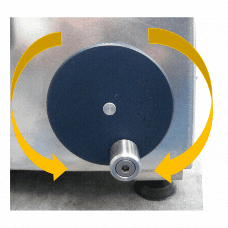 Flammability Tester for Rubber and Plastics Burner Positioning Mechanism