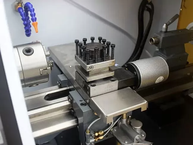 Mini CNC Lathe for Preparation of Round Tensile Specimens – QualiLathe 210