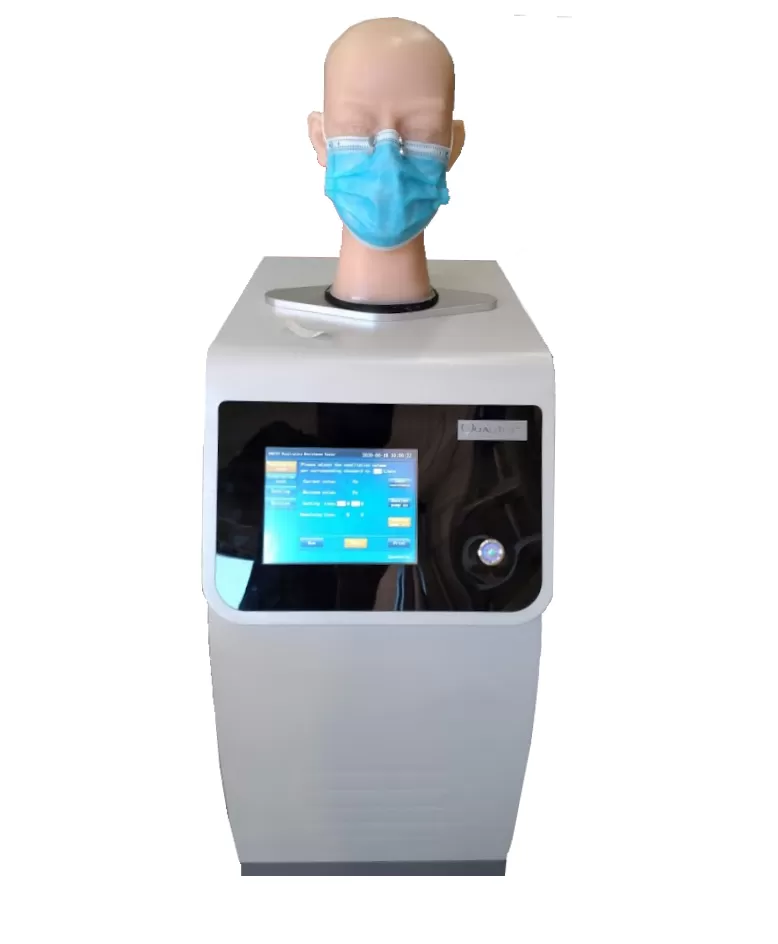 Máy kiểm tra sức cản hô hấp của khẩu trang dùng một lần