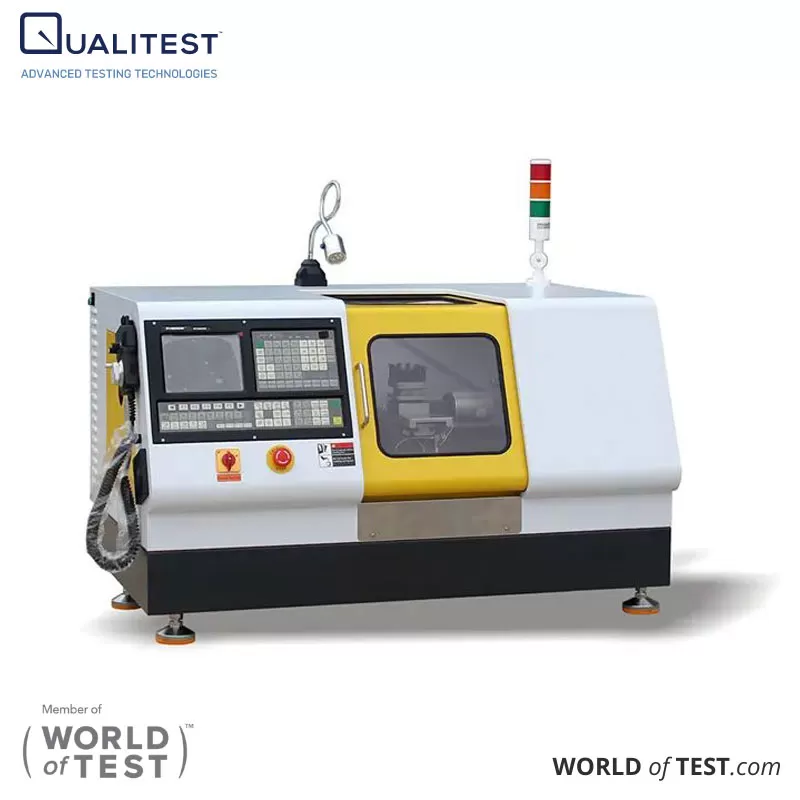 Mini CNC Lathe for Preparation of Round Tensile Specimens – QualiLathe 210