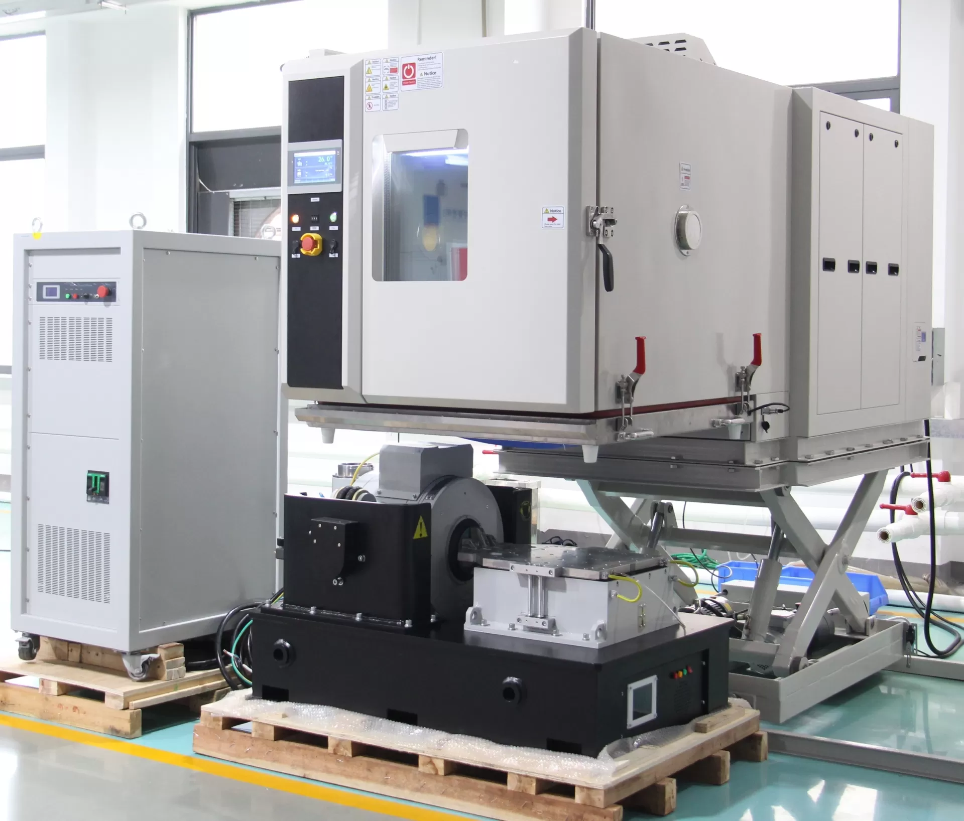 Buồng thử độ rung AGREE & Hệ thống máy lắc điện động