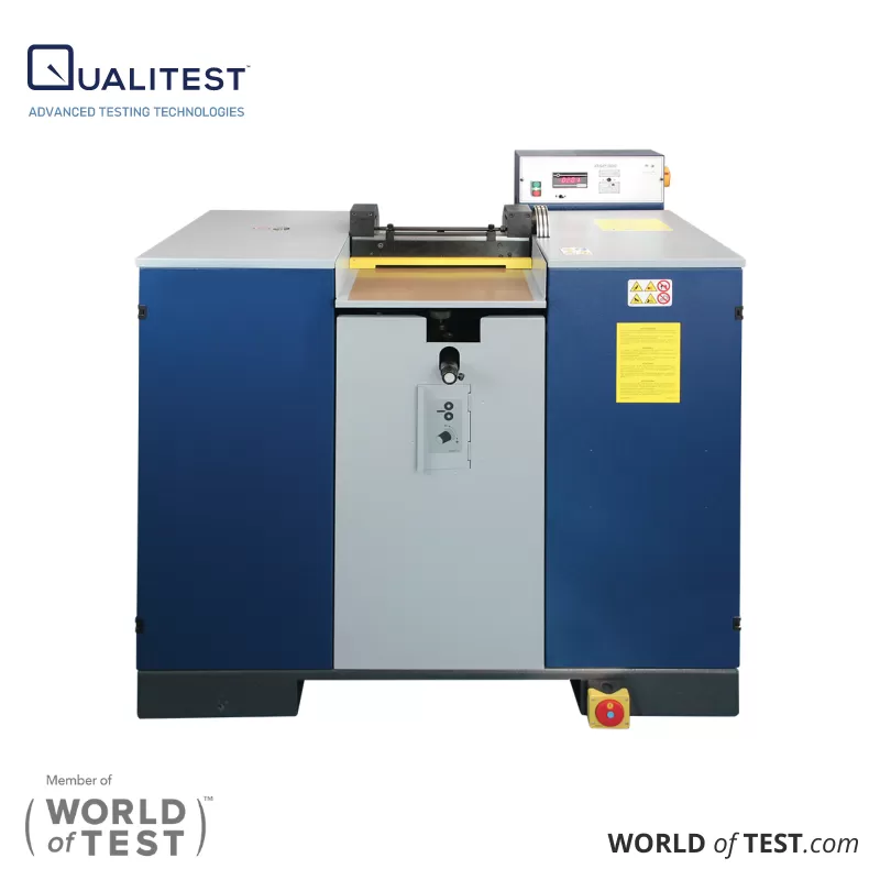 Máy cắt/tách mẫu cao su thành phẩm trong phòng thí nghiệm